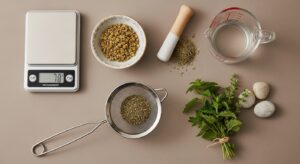 Ile gramów suszu potrzebne do zrobienia ziołowej płukanki do włosów?