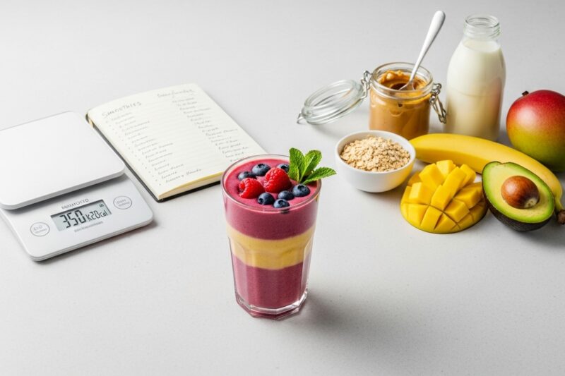 Ile kalorii ma smoothie z owoców?