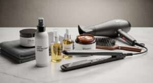 Jak chronić włosy przed wysoką temperaturą?