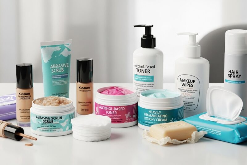 Produkty, które pogarszają stan skóry – lista