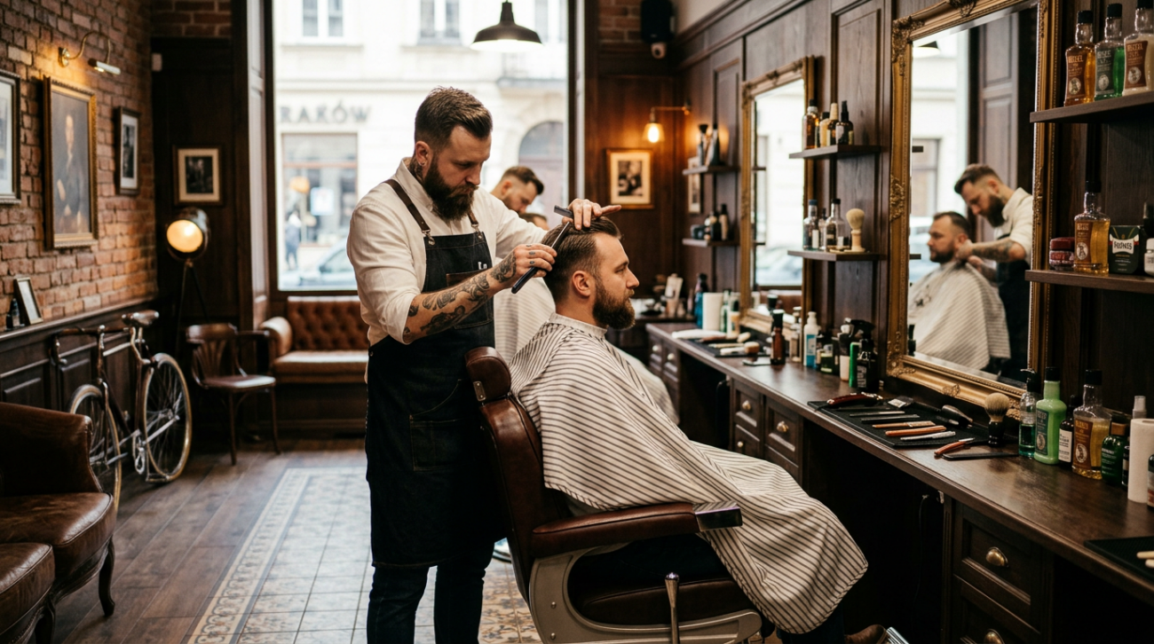 Ranking najlepszych barberów w Krakowie 2026 - Gdzie po idealną fryzurę i brodę?