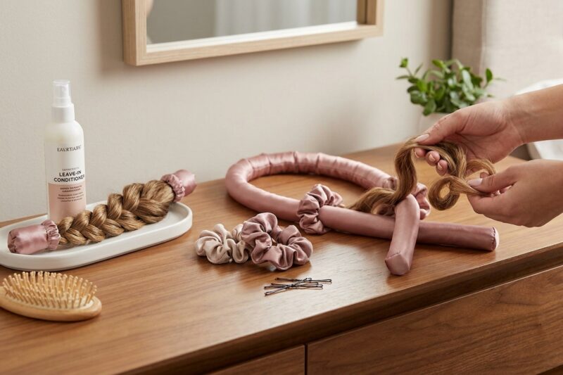 Heatless curls – jak zrobić loki bez używania wysokiej temperatury?