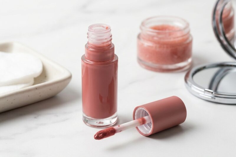 Lip tint – jak używać farbki do ust, żeby kolor wyglądał równo?