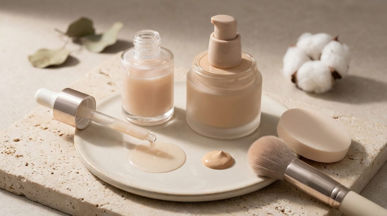 Skin tint czy podkład – czym się różnią i co wybrać do lekkiego makijażu?